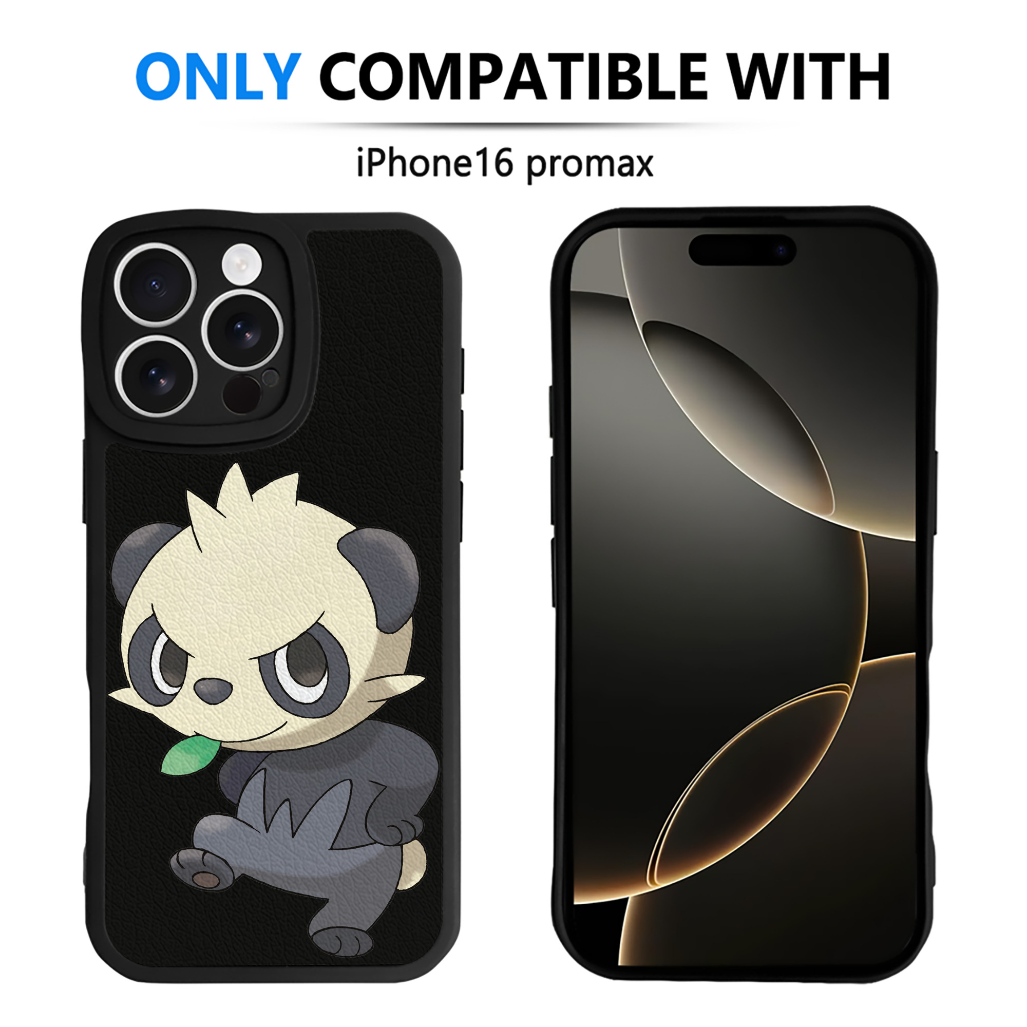 （画像用） ポケットモンスター Pokémon 【iPhone 16シリーズ対応】シリコンスマホケース（レザー調） 材質：シリコン